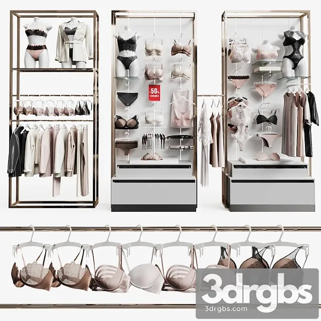 Underwear For The Store 3D Model Download