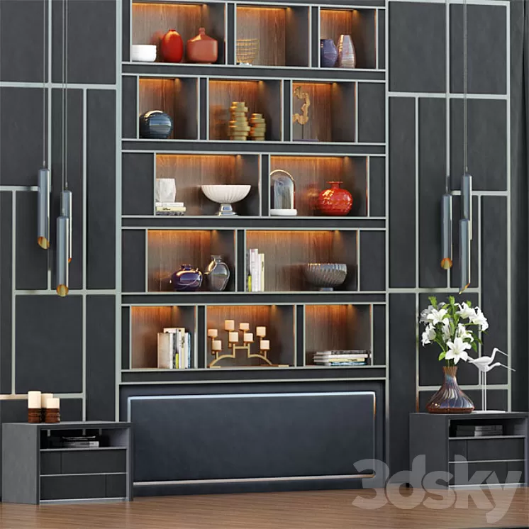 Unfinished_3 (Headboard) 3D Model Unfinished_3 (Headboard) 3D Model