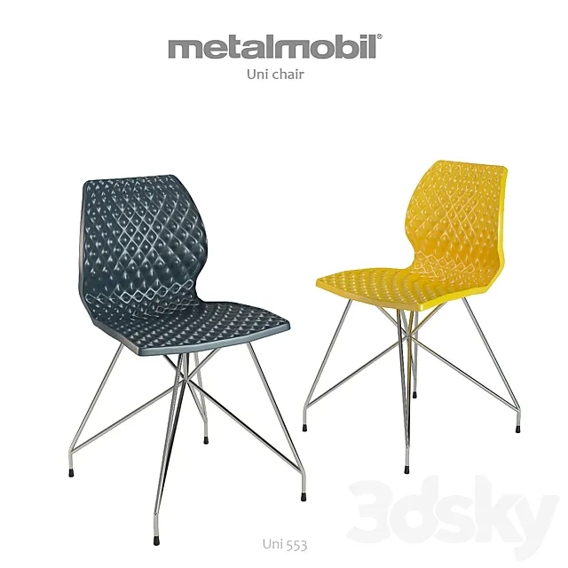 Uni chair 553 3DModel Uni chair 553 3DModel