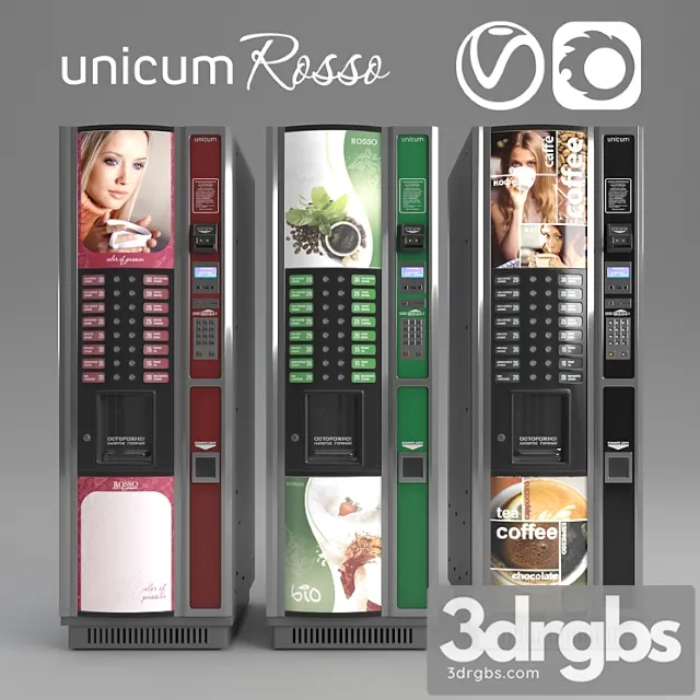 Unicum rosso 3D Model Download
