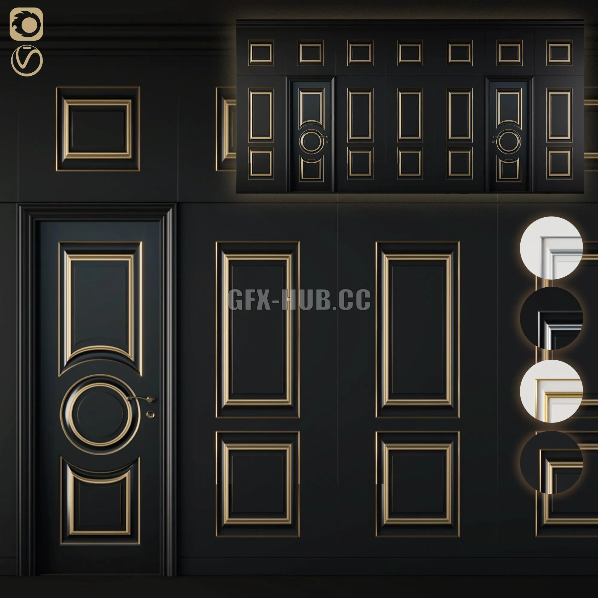 UNION GRAND panel 3D Model