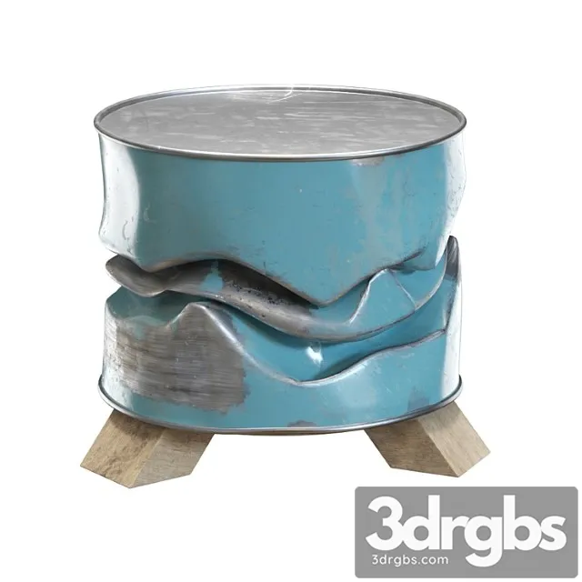 Unique barrel furniture 2 3D Model Download Unique barrel furniture 2 3D Model Download