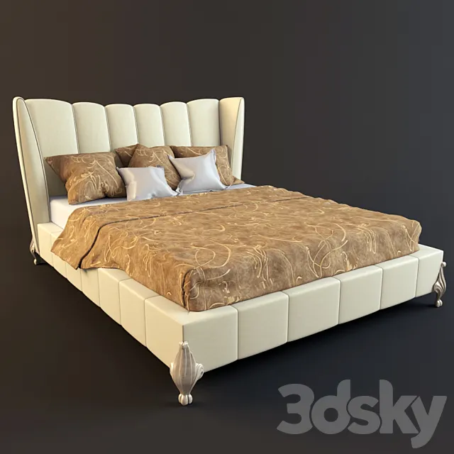 UNIQUE bed VOGUE 2 3D Model