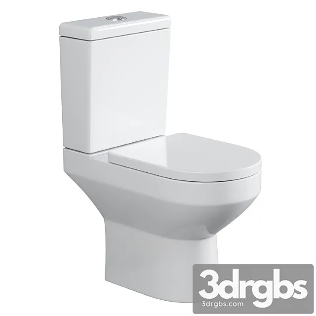 Unitaz Kompakt Am Pm Spirit V2 0 Flashclean S Mikroliftom Sertifikat Am Pm Na 30 Dnei Podpiski Na Mediaservis 3D Model Download