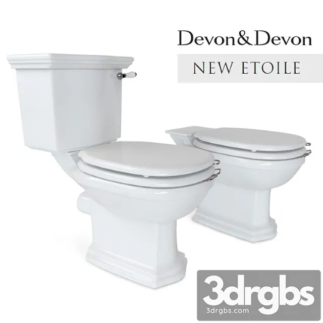 Unitaz New Etoile 3D Model Download