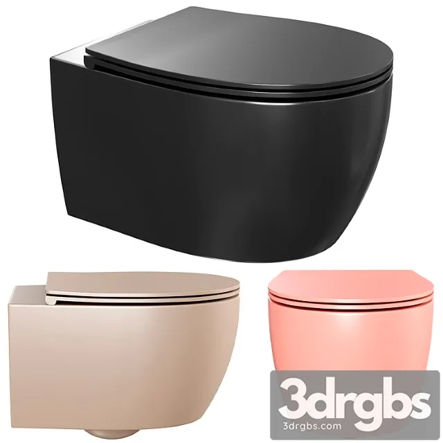 Unitaz Podvesnoi Allen Brau Fantasy 3D Model Download