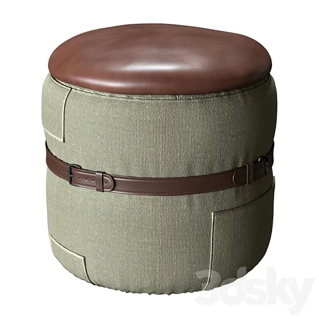 United strangers army stool 3DModel