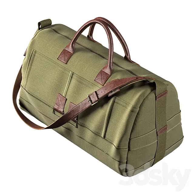 United Strangers Weekender Bag 3D Model