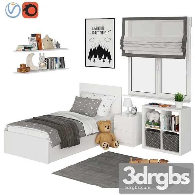 Universal Childrens Room 2 3D Model Download Universal Childrens Room 2 3D Model Download