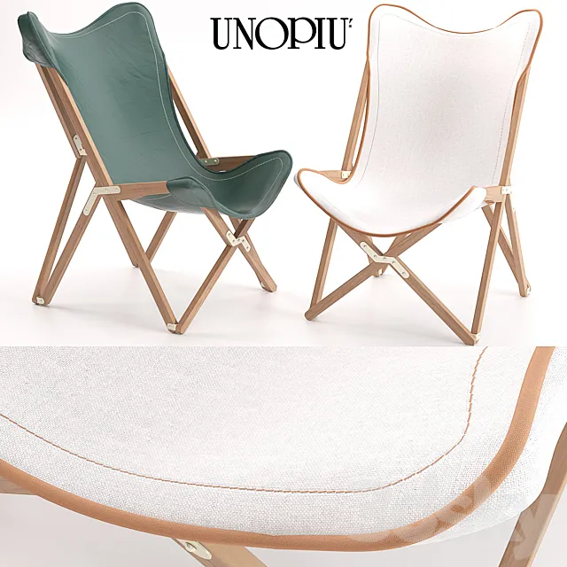 Unopiu armchair 3D Model