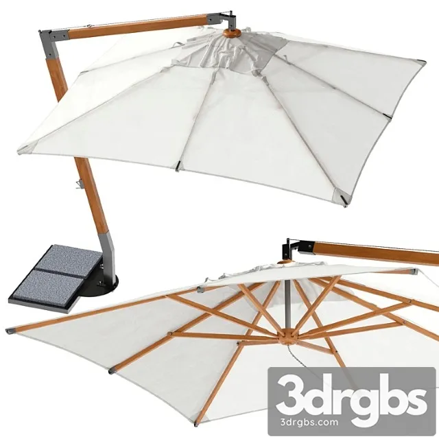 Unopiu Martin Beach Umbrella 3D Model Download