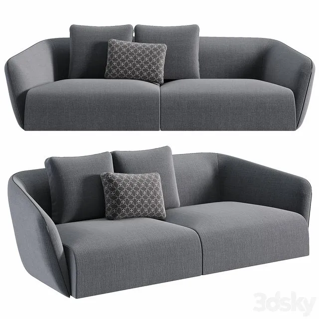 UOVO by HC28 Cosmo Sofa 3D Model