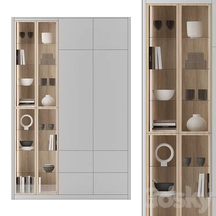 ?upboard set 3 3D Model