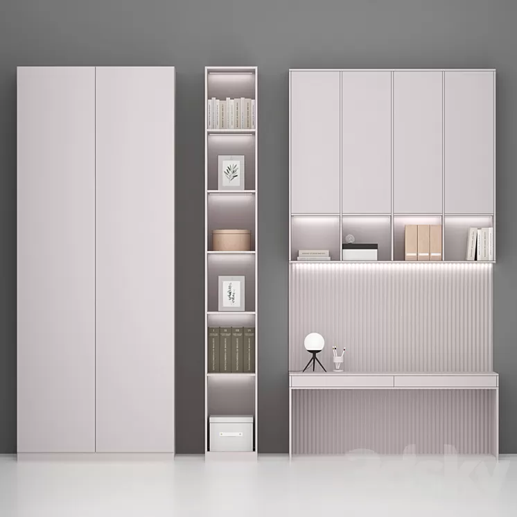 ?upboard set 6 3D Model