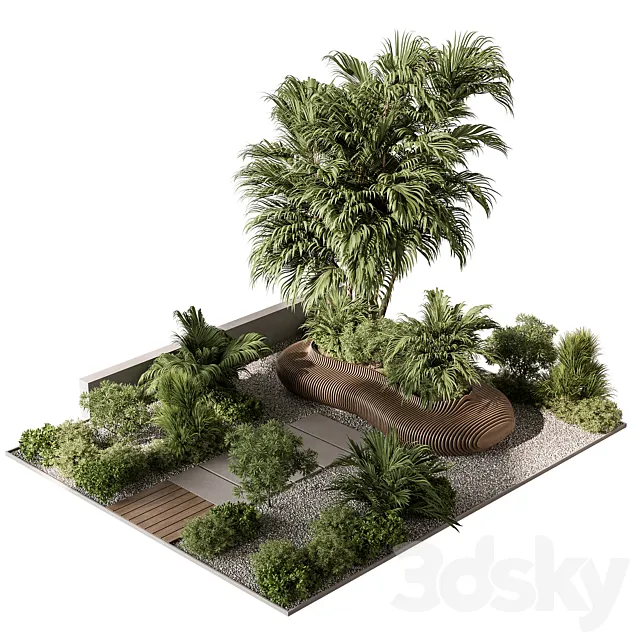 Urban And Environment Element Set 47 3DModel - 3DSKY Decor Helper