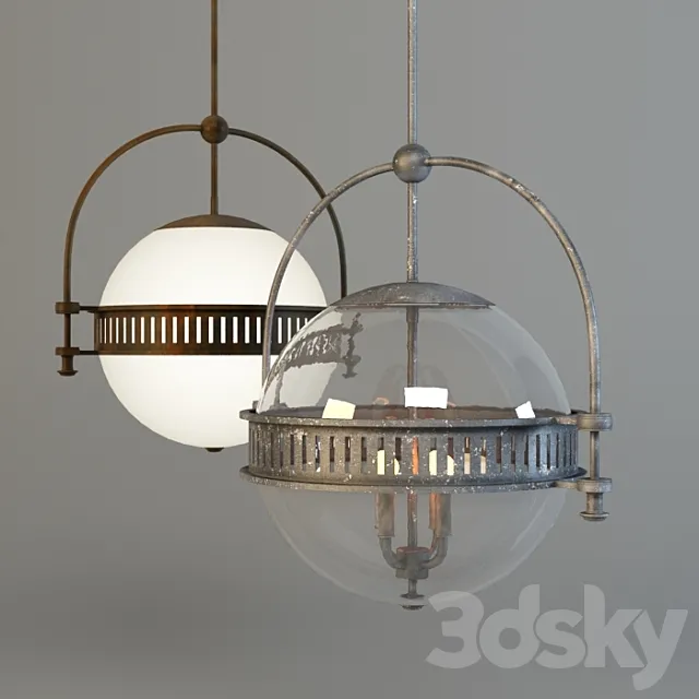 Urban electric DOVER BALL (MA-9830) 3D Model Urban electric DOVER BALL (MA-9830) 3D Model