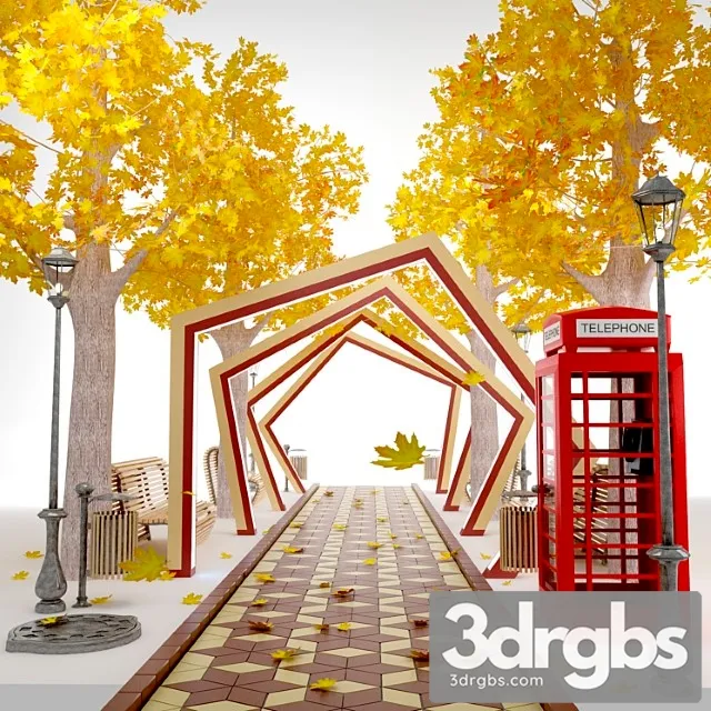 Urban environment 1 3D Model Download Urban environment 1 3D Model Download