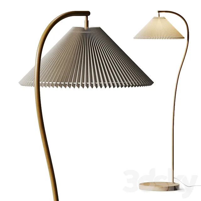 Urban Outfitters Sanna Floor Lamp 3D Model Urban Outfitters Sanna Floor Lamp 3D Model