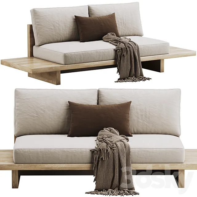 Urban Zen Sofa 3DModel Urban Zen Sofa 3DModel