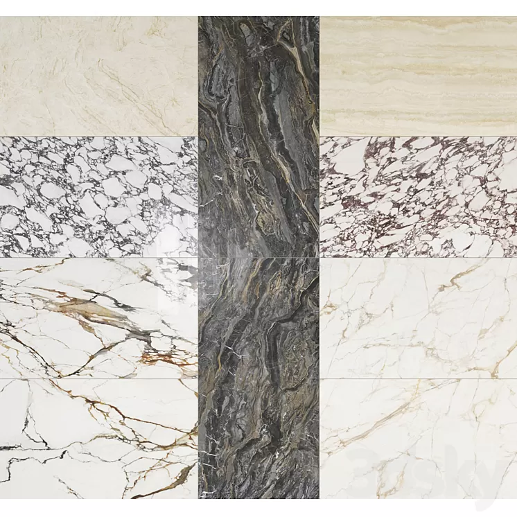 URBATEK Xtone 7 colors 2 surface 3D Model