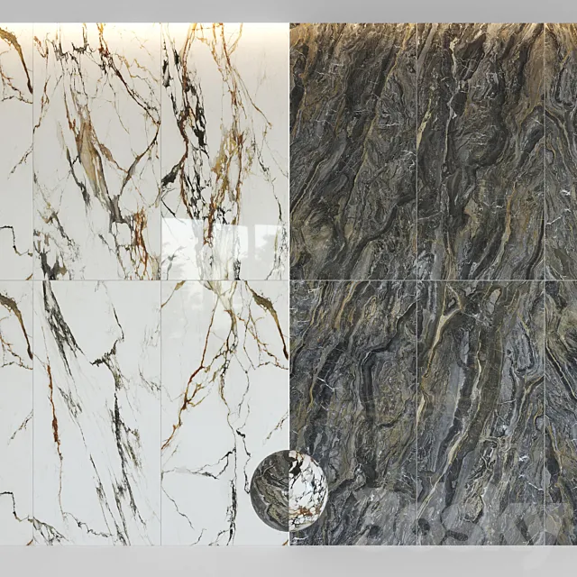 URBATEK XTONE Paonazzo Biondo Orobico Dark 3D Model