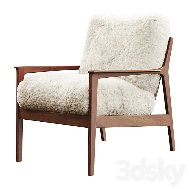USA 75 Armchair 3DModel USA 75 Armchair 3DModel