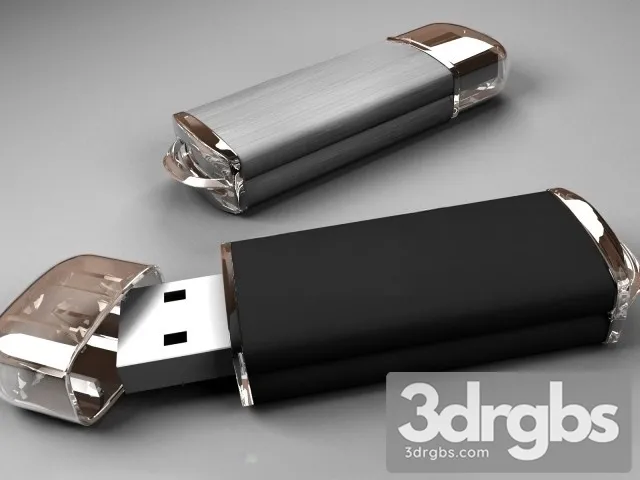 USB Flash 3D Model Download