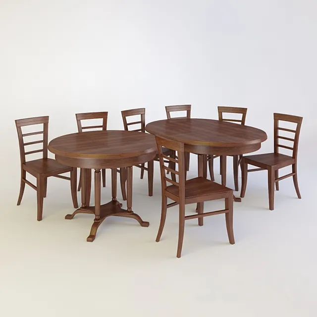 Uta Alt 17-10 & Uta Sibarit 21-14 3D Model Uta Alt 17-10 & Uta Sibarit 21-14 3D Model