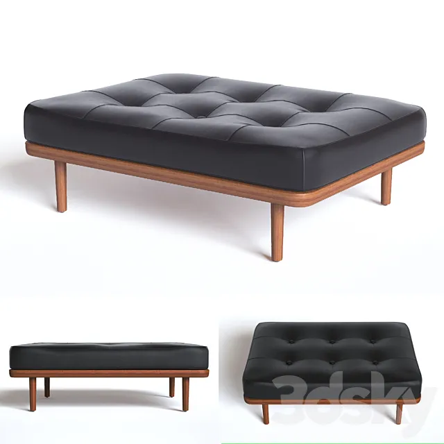 UTILITY OTTOMAN 3DModel UTILITY OTTOMAN 3DModel