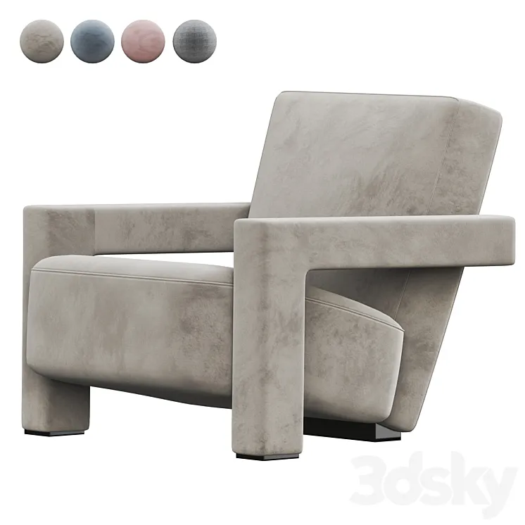 Utrecht armchair 3D Model Free Download Utrecht armchair 3D Model Free Download