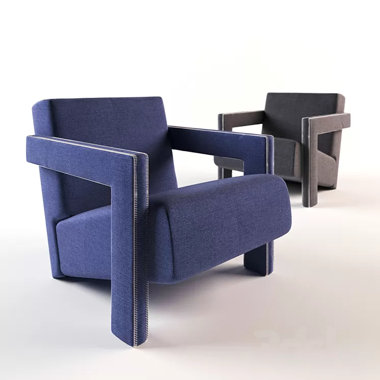 Utrecht Armchair 3D Model