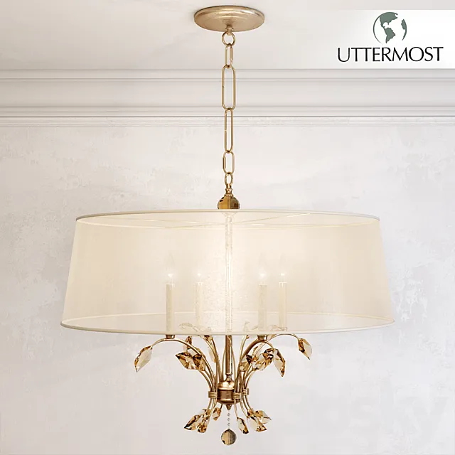 Uttermost _ Alenya Chandelier 3DModel Uttermost _ Alenya Chandelier 3DModel
