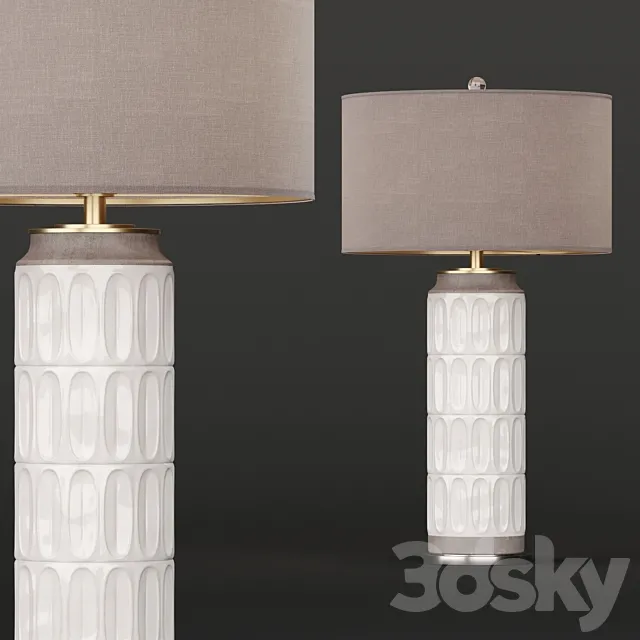 UTTERMOST Athilda Table Lamp 3DModel
