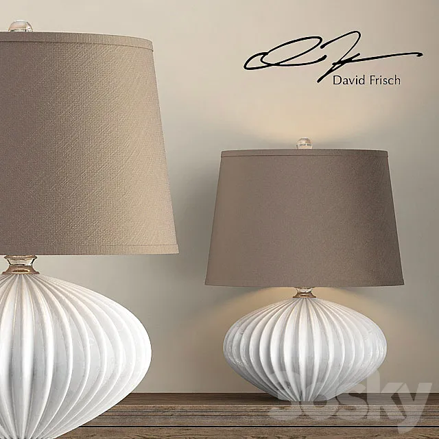 Uttermost Bariano. Table lamp. 3D Model Uttermost Bariano. Table lamp. 3D Model