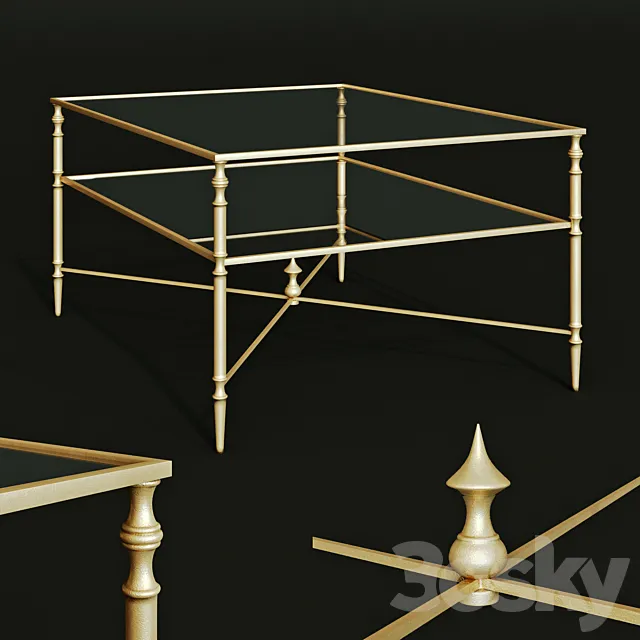 UTTERMOST coffee table 3D Model UTTERMOST coffee table 3D Model