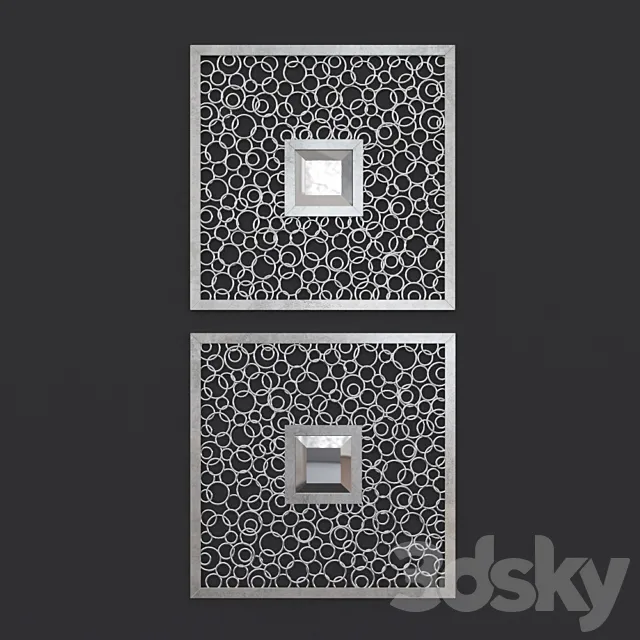 Uttermost Colusa Square Mirror 3DModel