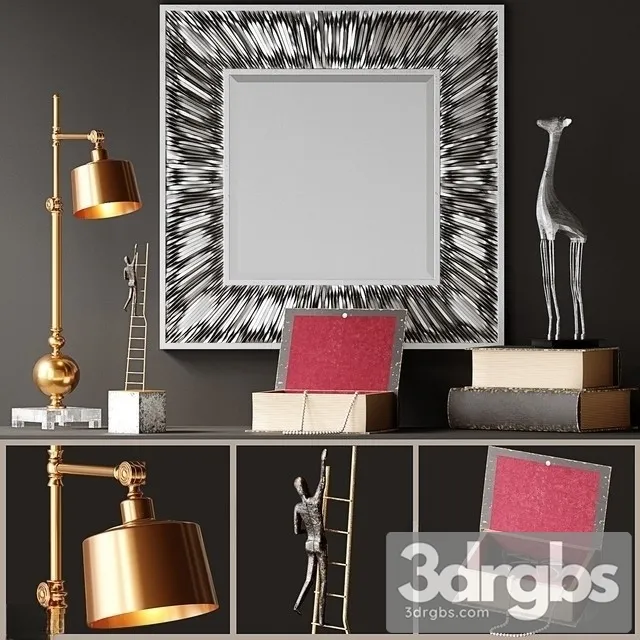 Uttermost Decor Set 3D Model Download Uttermost Decor Set 3D Model Download