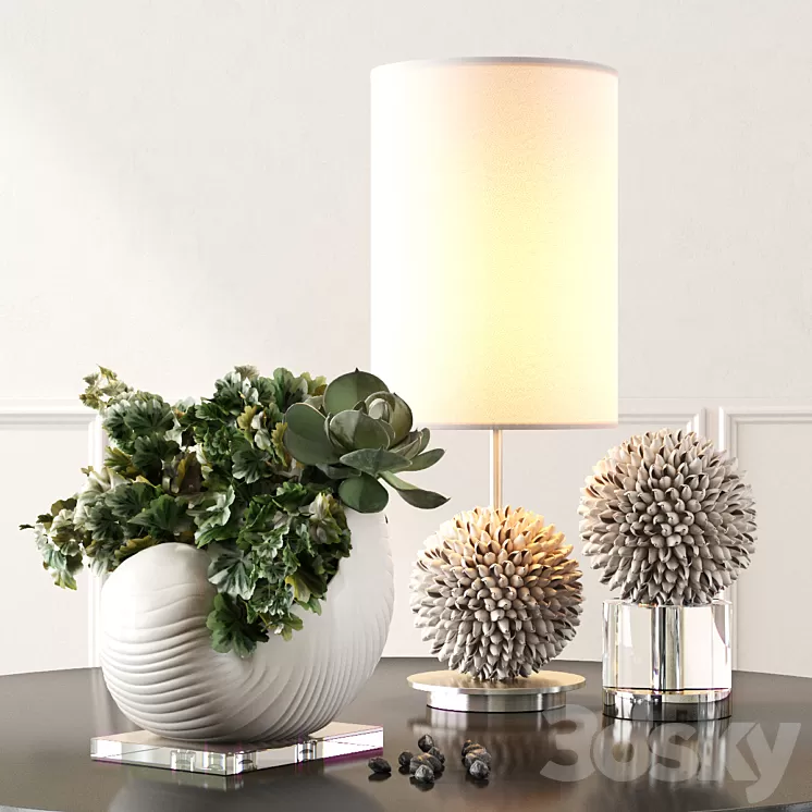 Uttermost Decorative Set 3D Model