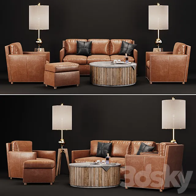 Uttermost Roosevelt Set 3DModel