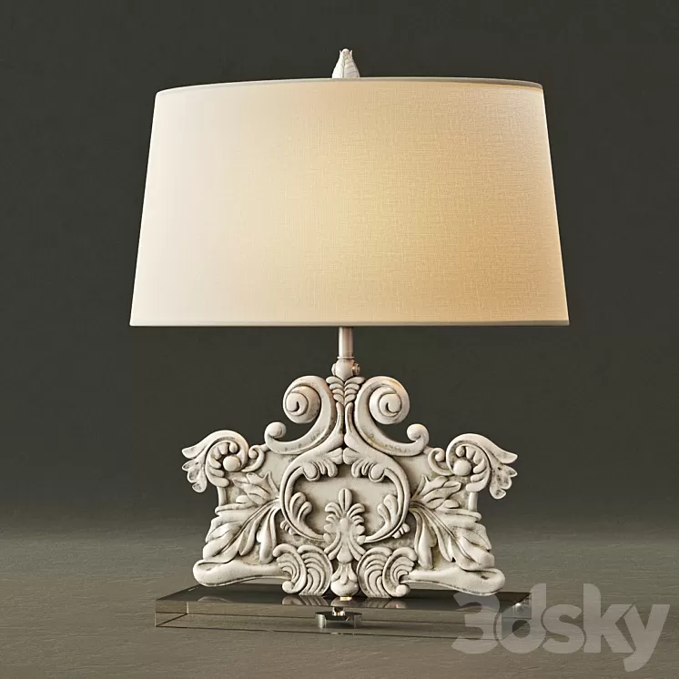 Uttermost \/ Schiavoni Table Lamp 3D Model Uttermost \/ Schiavoni Table Lamp 3D Model