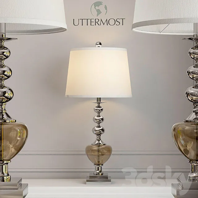 Uttermost. Sercio. Table lamp. 3DModel Uttermost. Sercio. Table lamp. 3DModel