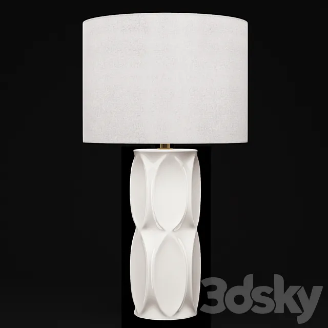 UTTERMOST SINCLAIR TABLE LAMP 3D Model UTTERMOST SINCLAIR TABLE LAMP 3D Model