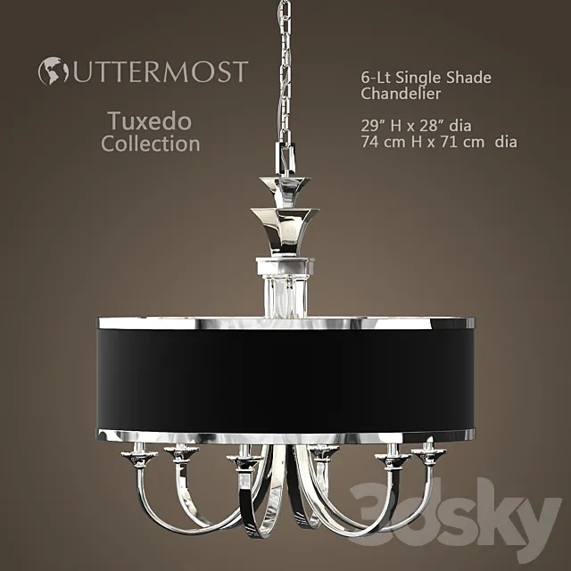 uttermost Tuxedo 3DModel