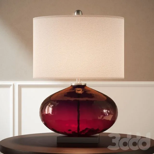 Uttermost Tyrian table lamp 3D Model