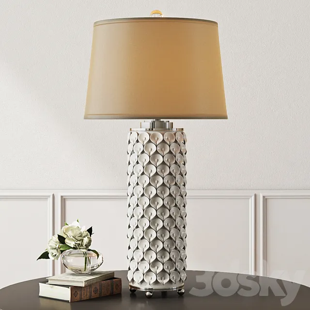 Uttermost_Calla Lillies Table lamp 3DModel