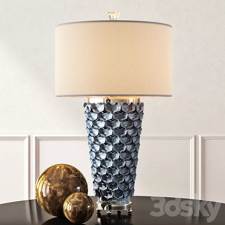 Uttermost_Petalo Table lamp 3D Model Uttermost_Petalo Table lamp 3D Model