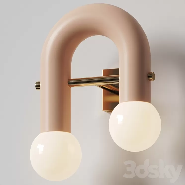 UTU Soulful Lighting PYPPE WALL II 3D Model UTU Soulful Lighting PYPPE WALL II 3D Model