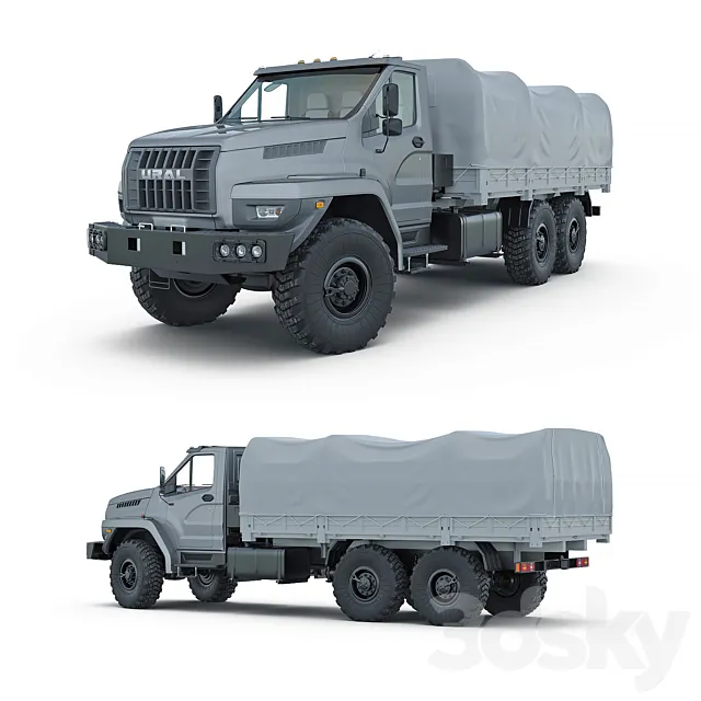 UUral NEXT 6×6 3DModel