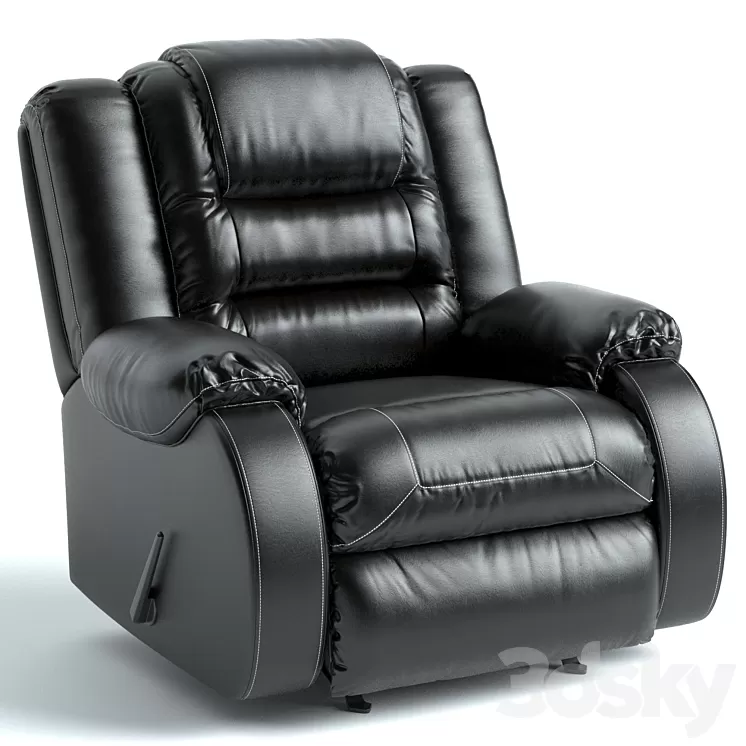 Vacherie Manual Rocker Recliner 3D Model Free Download