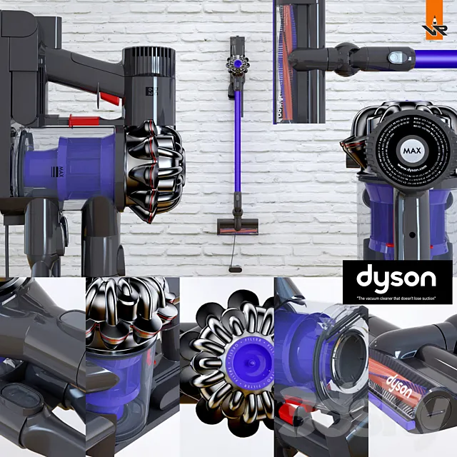 Vacuum Cleaner Dyson DC62 Animal pro 3DModel